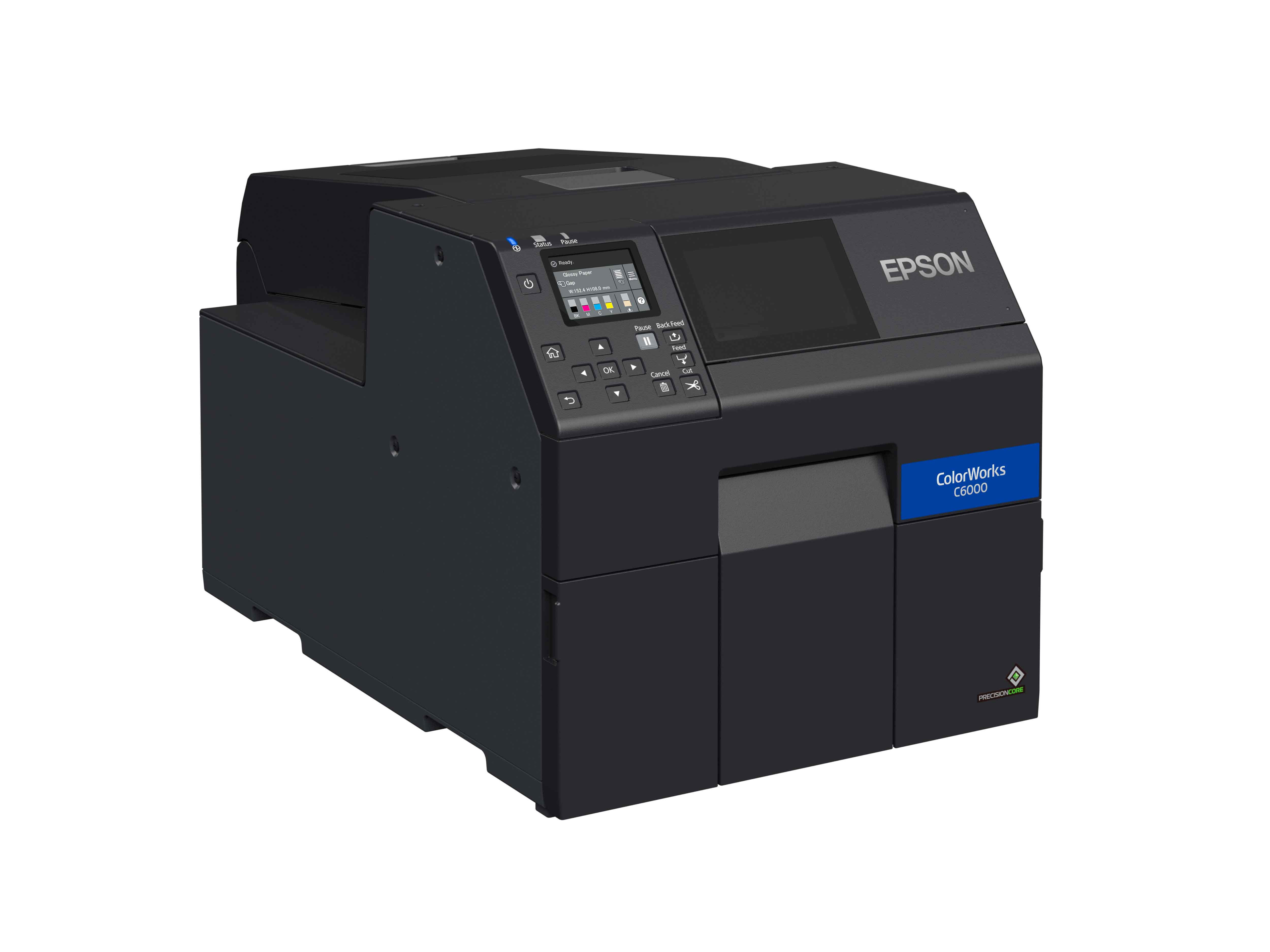 Epson® ColorWorks C6000AE(mk) Farb-Etikettendrucker - mit Cutter -