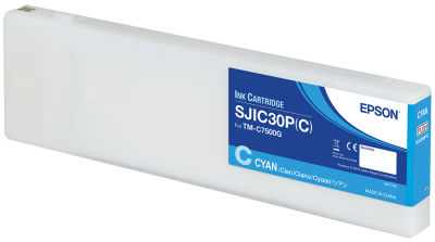Kartusche Epson SJIC30P(C) cyan für C7500G