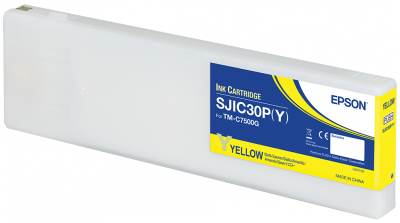 Kartusche Epson SJIC30P(Y) gelb, glossy