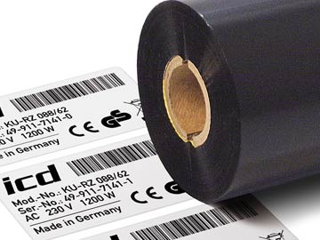 Bild Thermotransferfolie und bedruckte Etiketten.jpg
