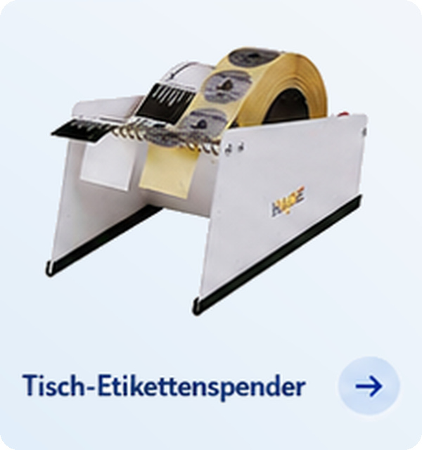 Tisch-Etikettenspender