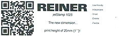 REINER jetStamp 1025 Standard im Koffer