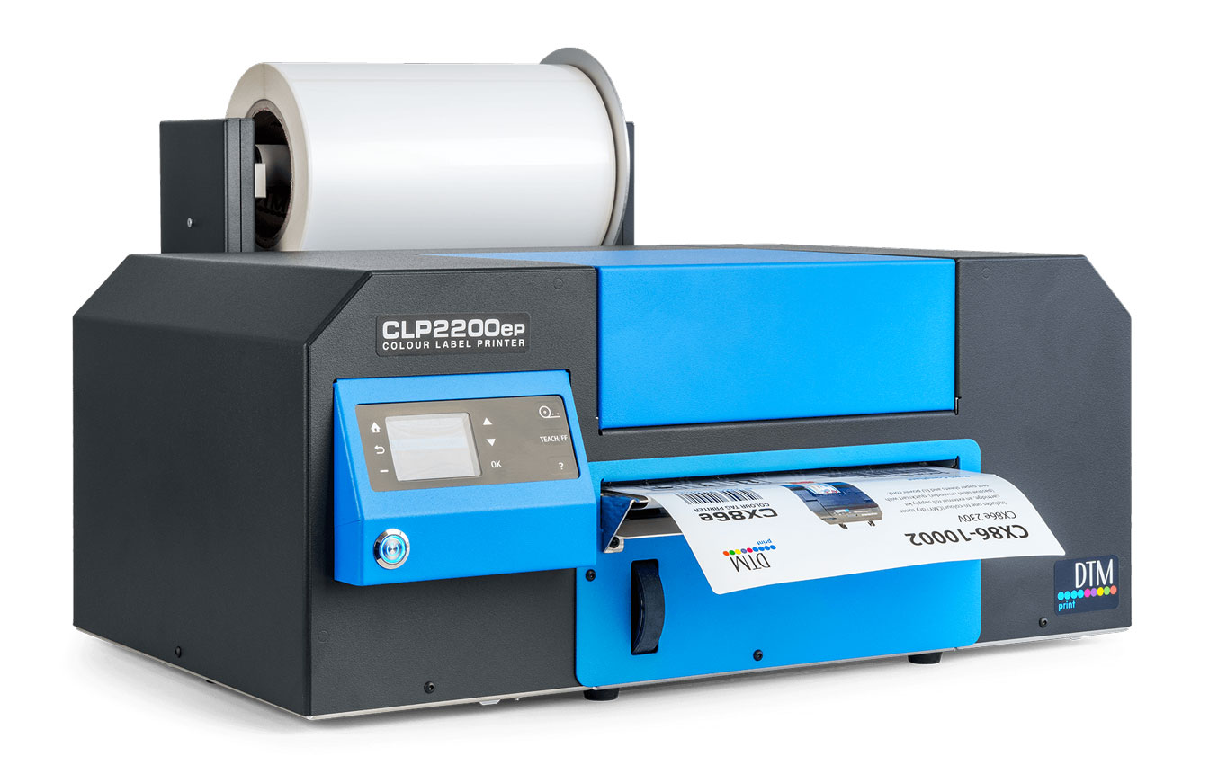 DTM CLP2200e Colour Label Printer - Pigment