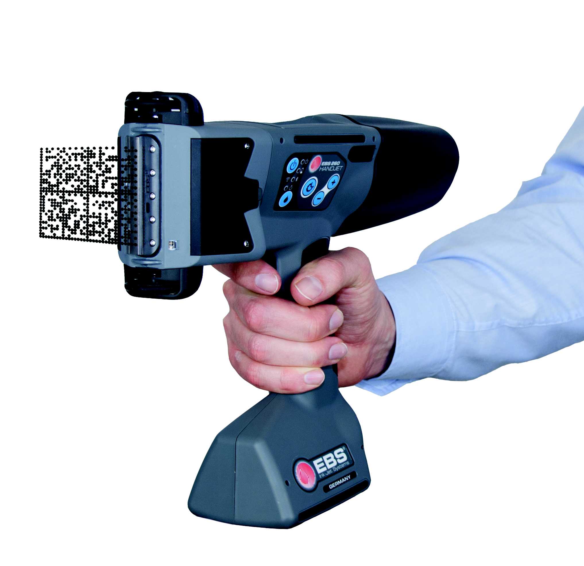 HANDJET® EBS-260 SET - für Aceton oder MEK -Tinten - HANDJET® EBS-260 SET - für Aceton oder MEK -Tinten -