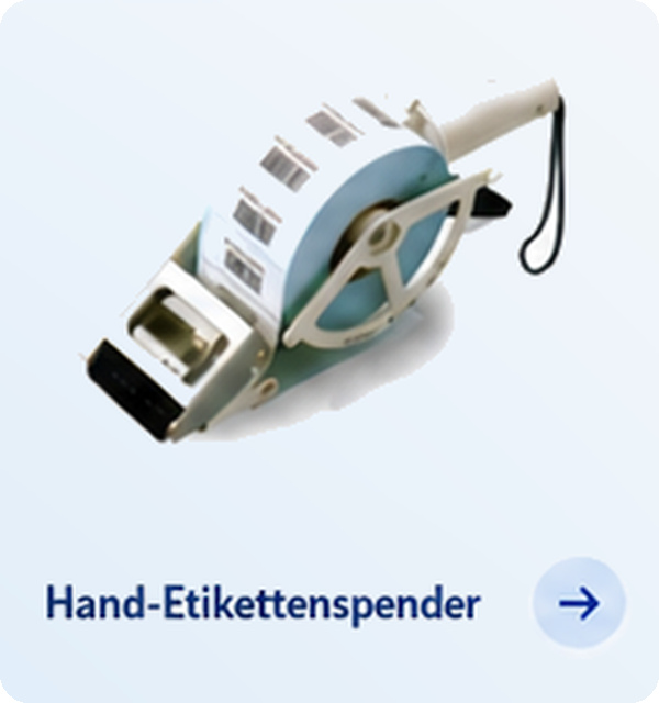 Hand-Etikettenspender