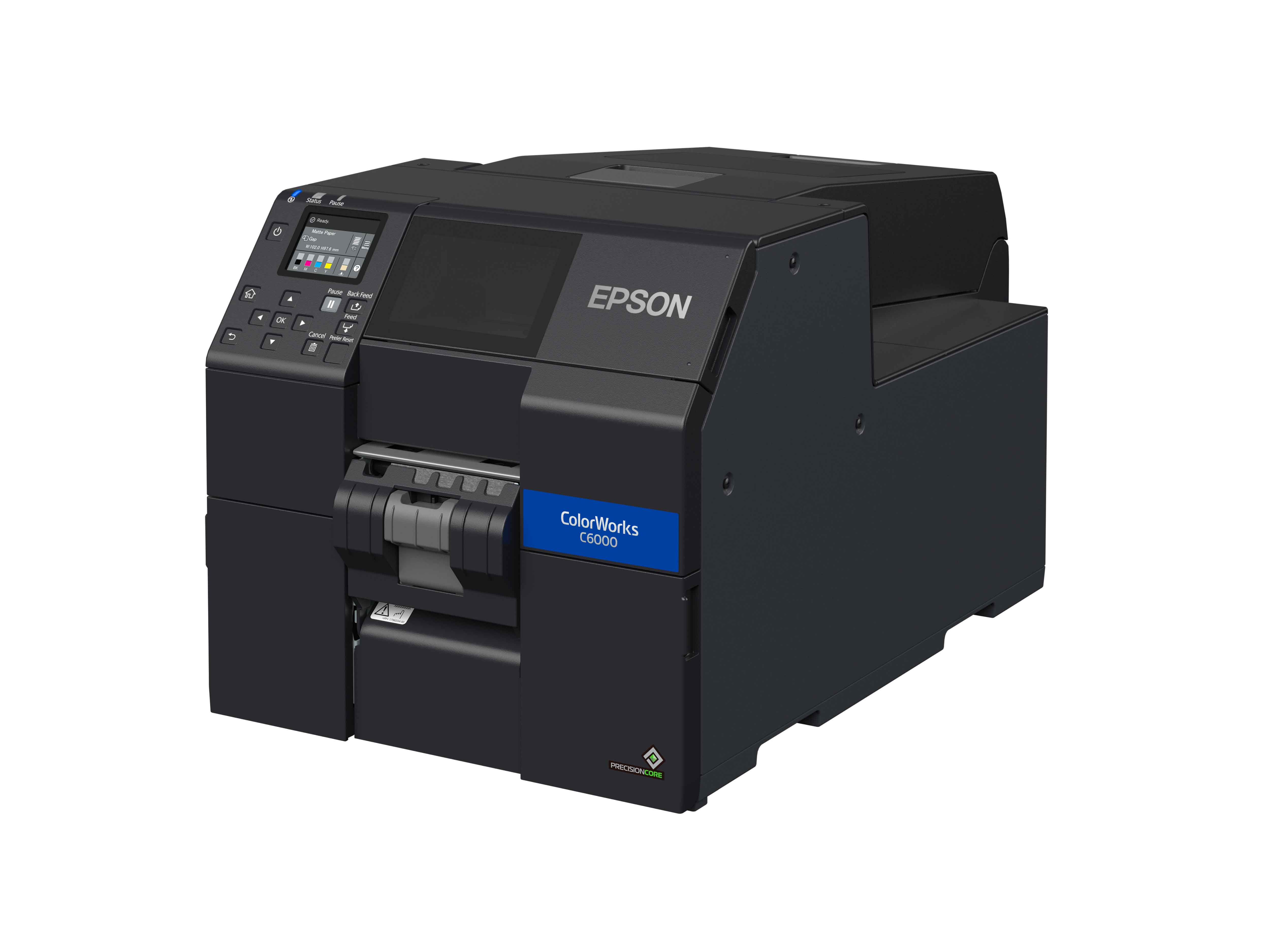 Epson® ColorWorks C6000PE (BK) Color Labelprinter with peeler
